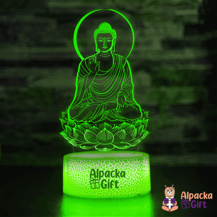 Lampa 3D - Budda [2]