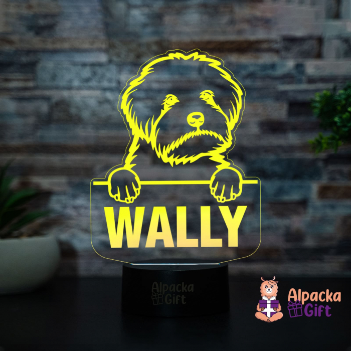 Lampă 3D - Maltipoo [3]