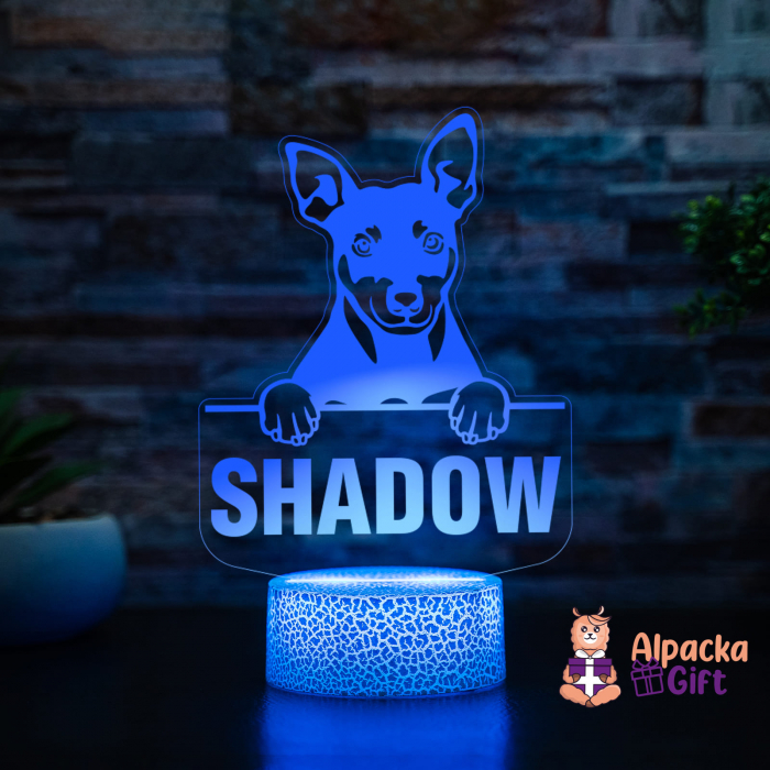 Lampă 3D - Manchester Terrier [3]