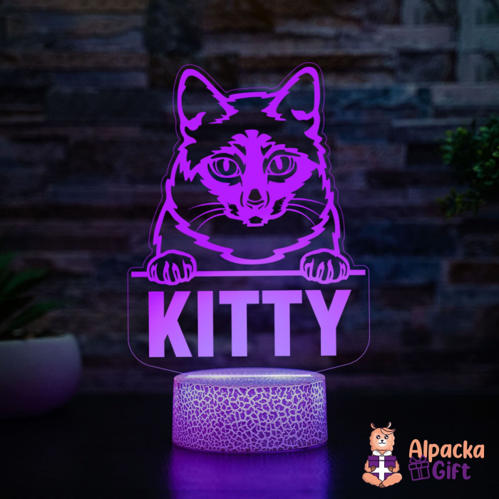 Lampă 3D - Mekong Bobtail [2]