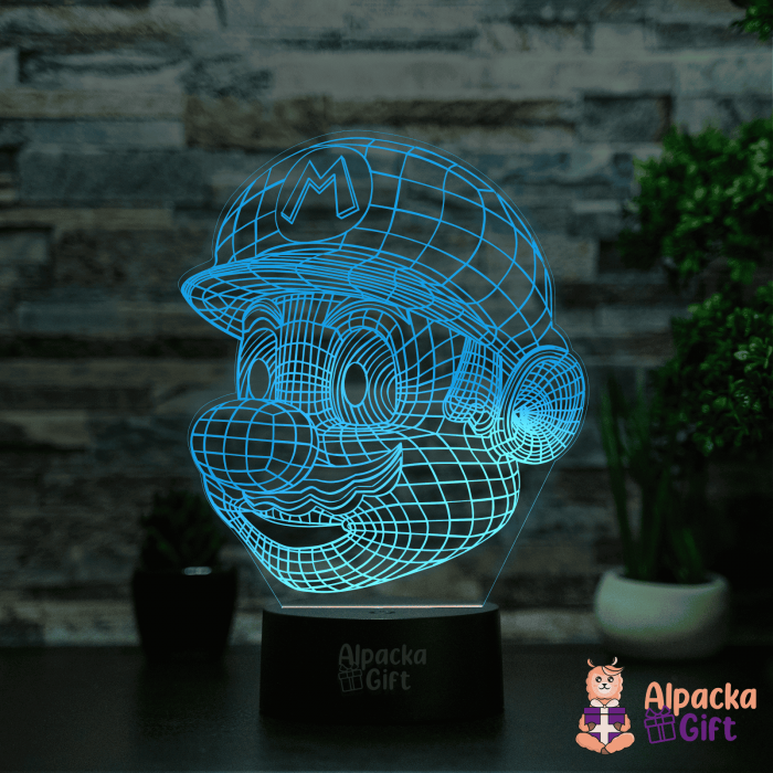 Lampa 3D -Mario [2]