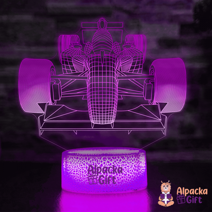 Lampă 3D Mașină Formula 1 [3]
