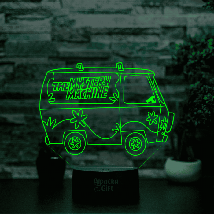 Lampa 3D - Mașina Misterelor [5]