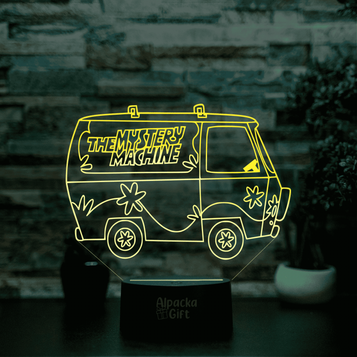 Lampa 3D - Mașina Misterelor [2]