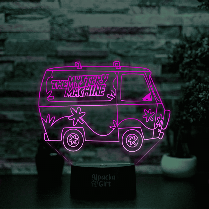 Lampa 3D - Mașina Misterelor [4]