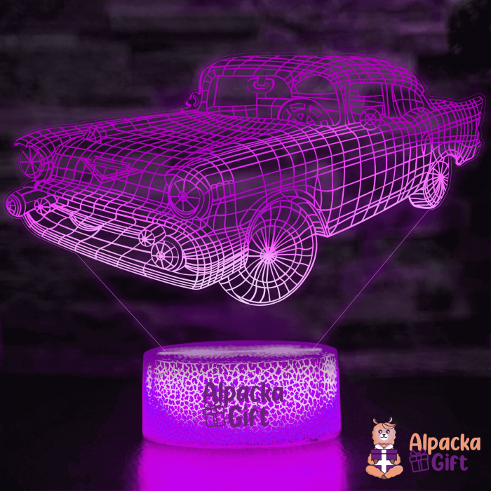 Lampă 3D - Mașină Retro 2 [4]