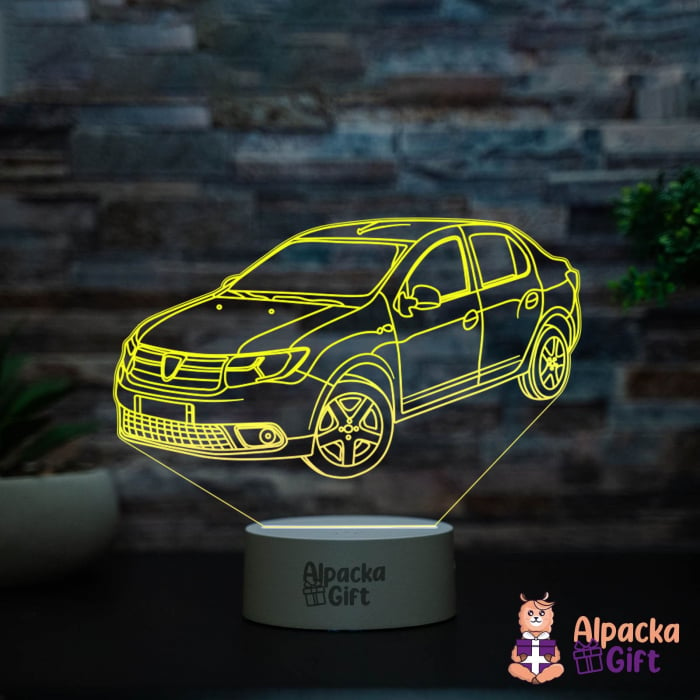 Lampă 3D - Mașina Ta [1]