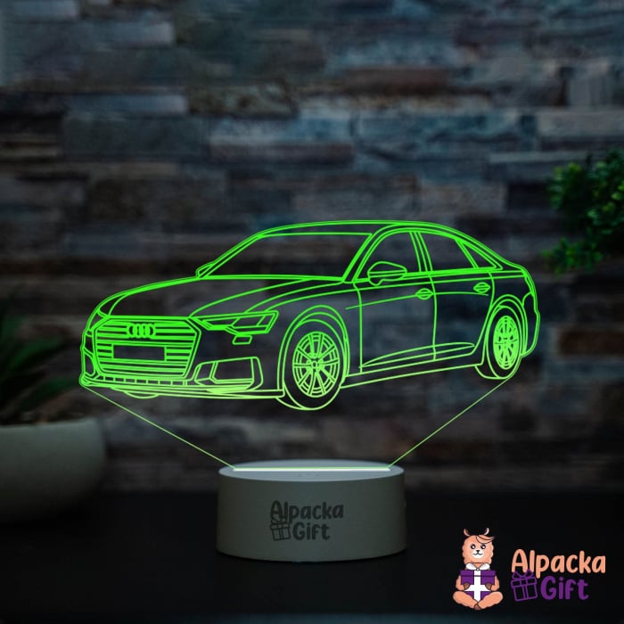 Lampă 3D - Mașina Ta [2]