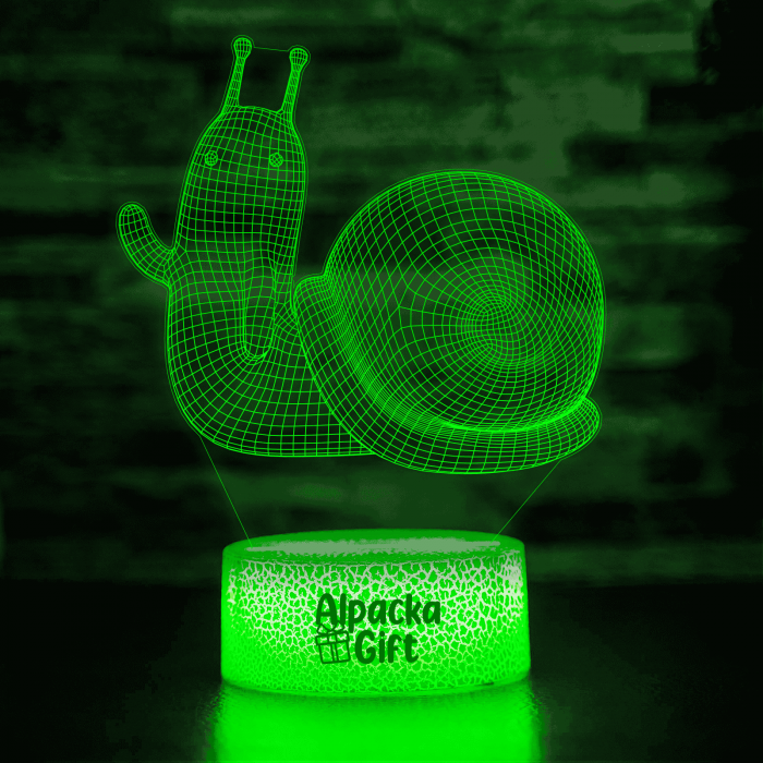 Lampă 3D - Melc [5]