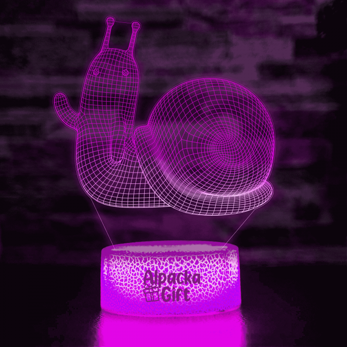 Lampă 3D - Melc [3]