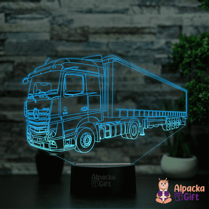 Lampă 3D - Mercedes Actros 1848 - Camion [3]