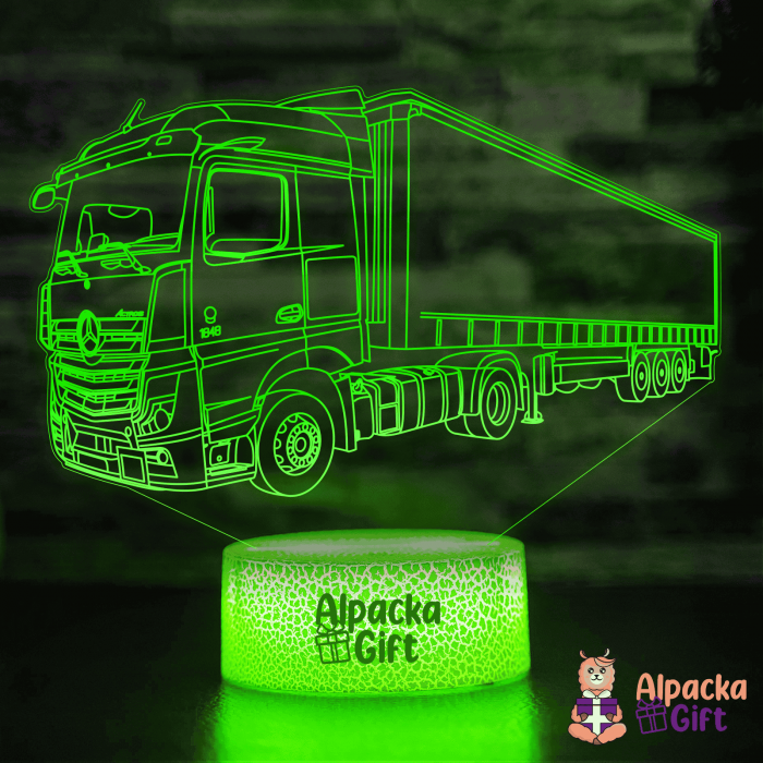 Lampă 3D - Mercedes Actros 1848 - Camion [2]
