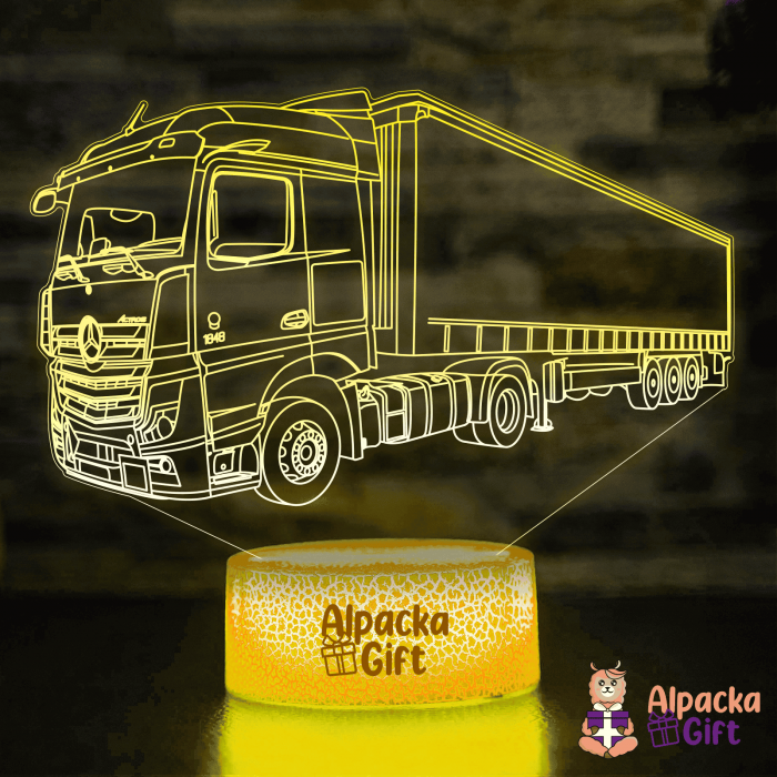 Lampă 3D - Mercedes Actros 1848 - Camion [5]