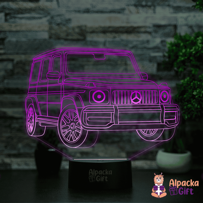 Lampă 3D - Mercedes G- [4]