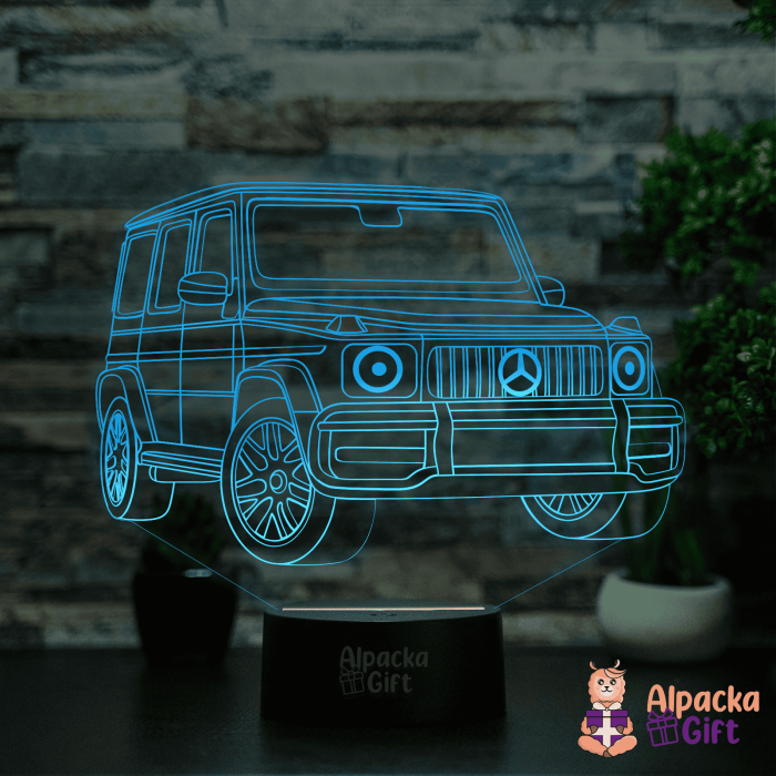 Lampă 3D - Mercedes G- [5]