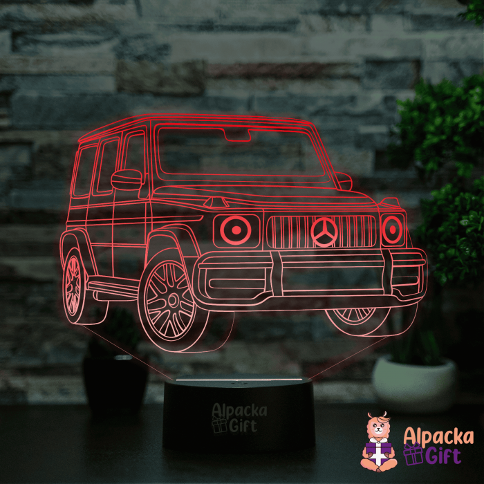 Lampă 3D - Mercedes G- [3]