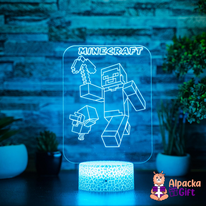 Lampă 3D - Minecraft [4]