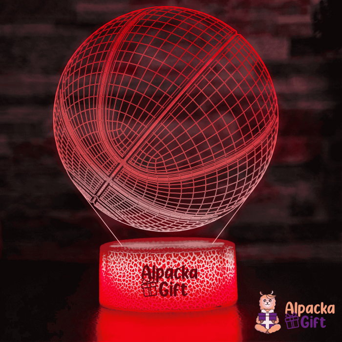 Lampă 3D - Minge De Baschet [2]