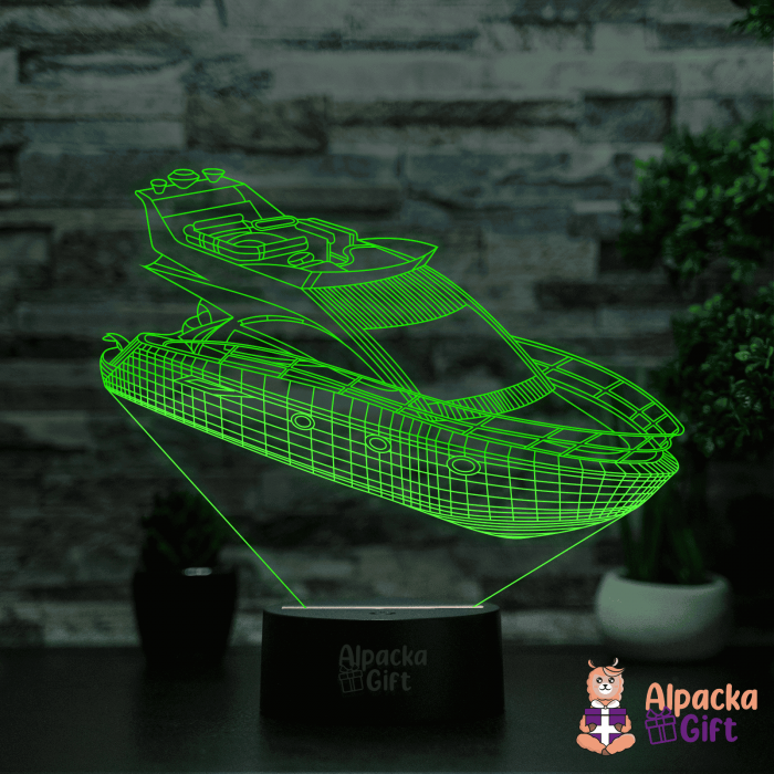 Lampă 3D Iaht [2]