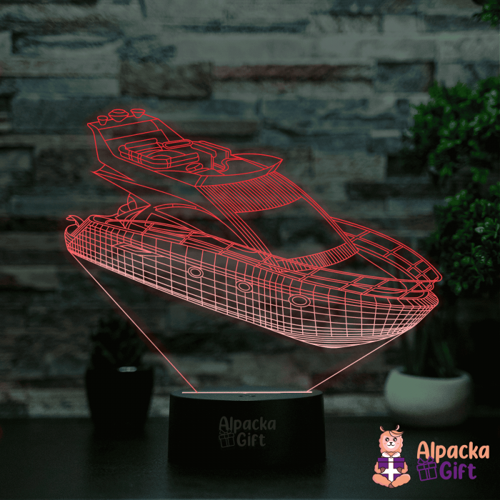 Lampă 3D Iaht [3]