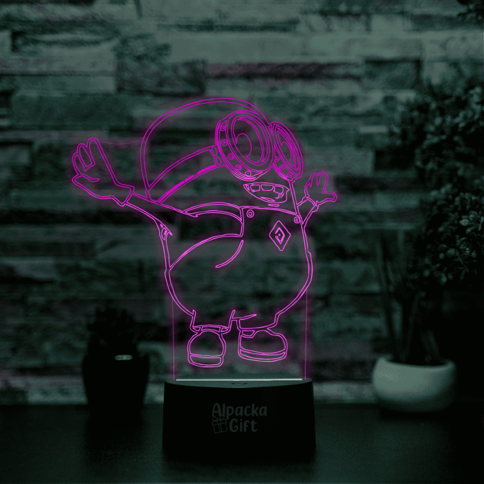 Lampa 3D - Minion 6 [3]