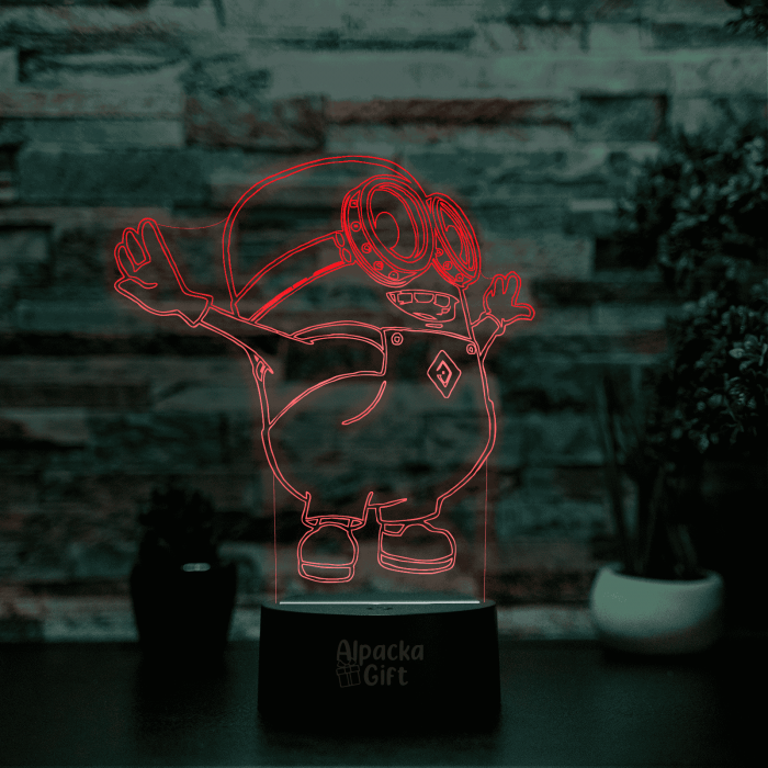 Lampa 3D - Minion 6 [4]