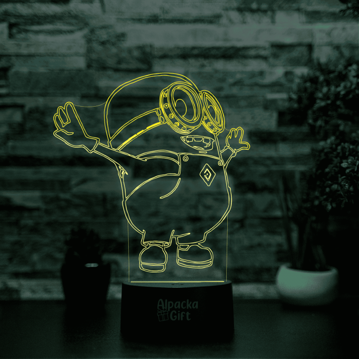 Lampa 3D - Minion 6 [2]