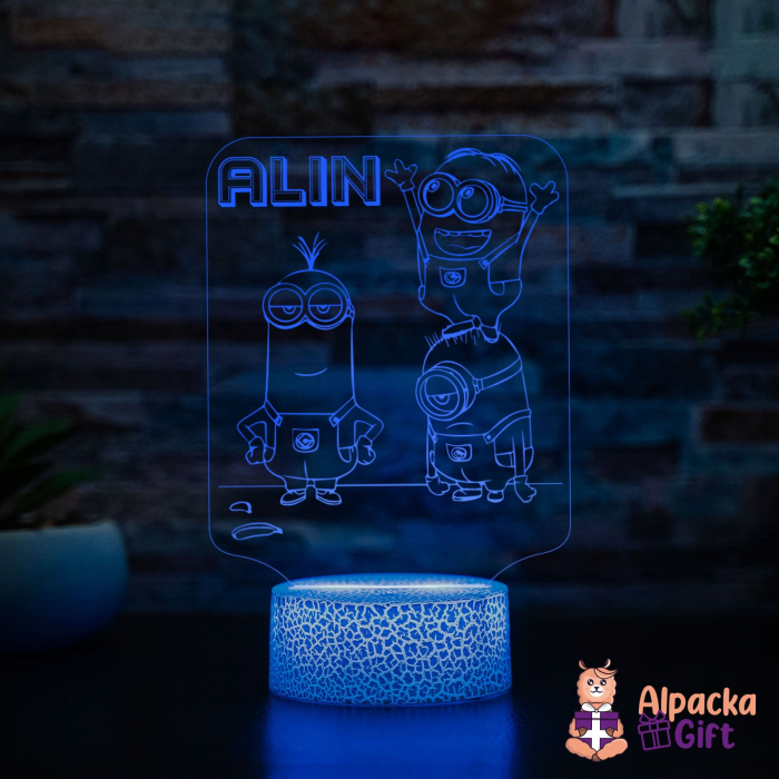 Lampa 3D - Minioni 1 [4]