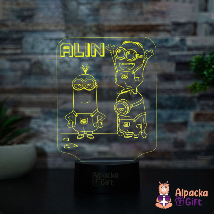 Lampa 3D - Minioni 1 [2]