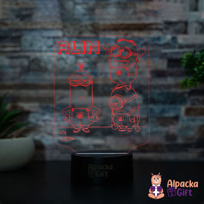 Lampa 3D - Minioni 1 [4]