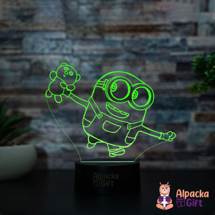 Lampa 3D - Minioni 3 [2]