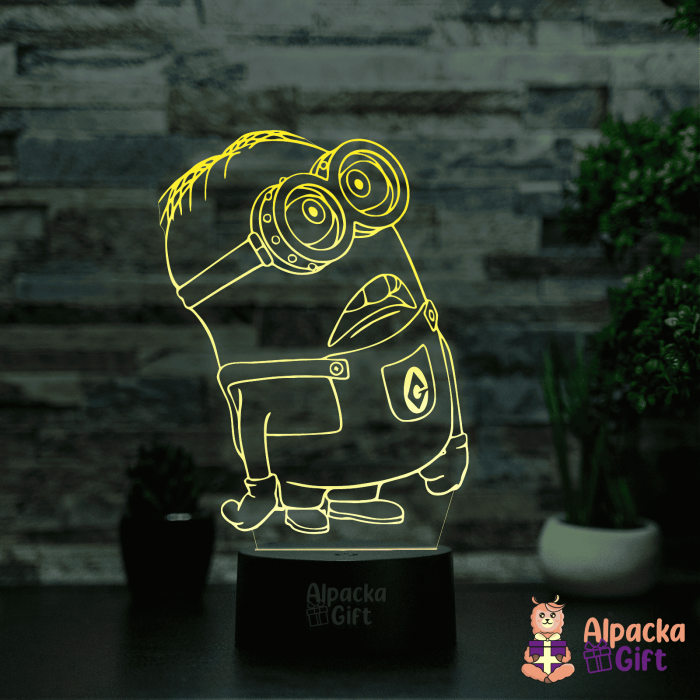 Lampa 3D - Minioni 4 [2]