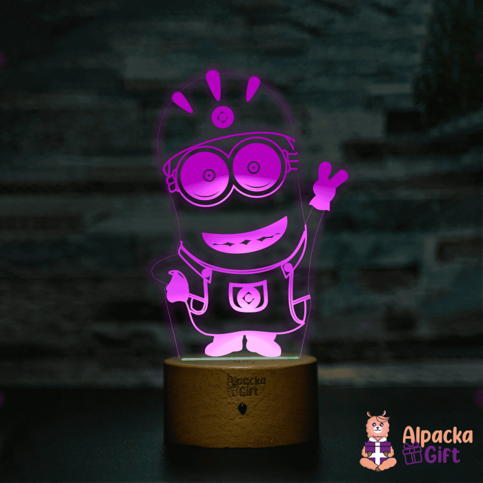 Lampa 3D - Minion5 [10]