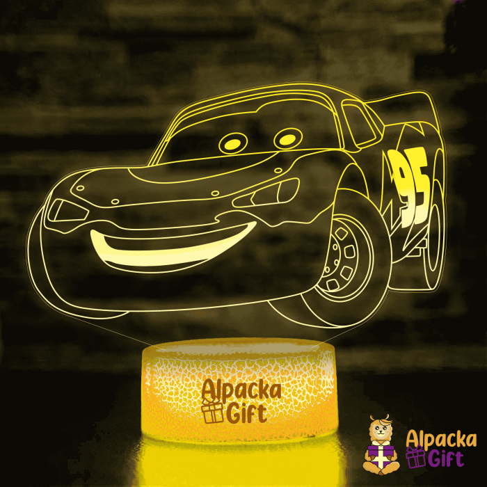 Lampa 3D - Fulger McQueen [3]