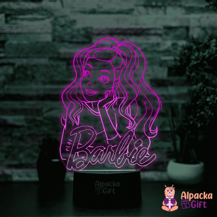 Lampa 3D - Barbie [3]