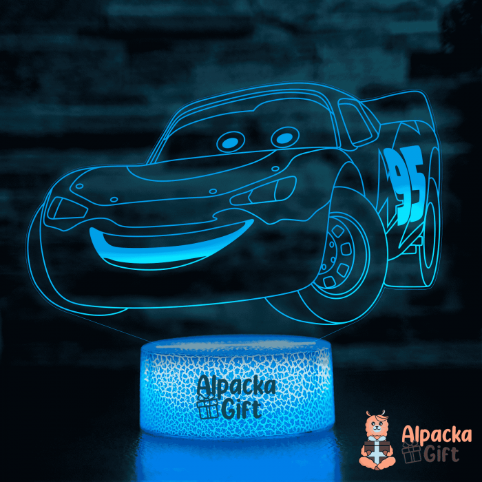 Lampa 3D - Fulger McQueen [2]