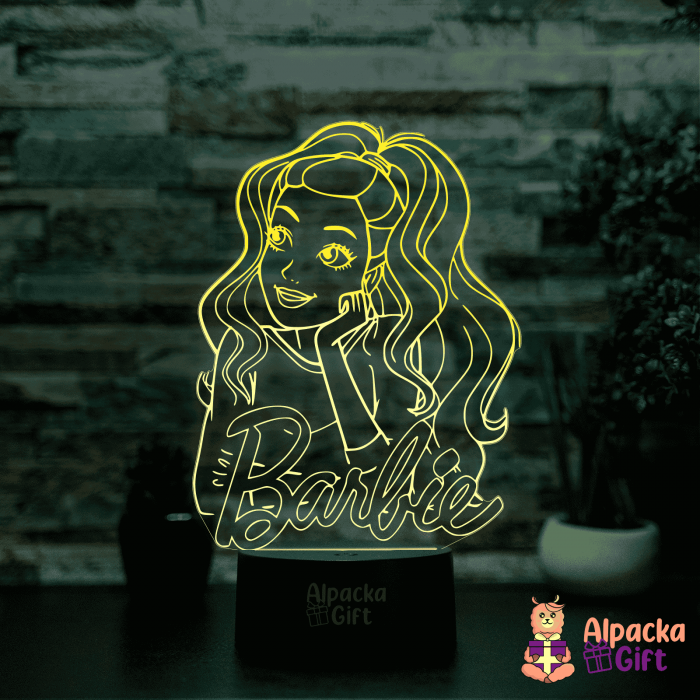 Lampa 3D - Barbie [2]