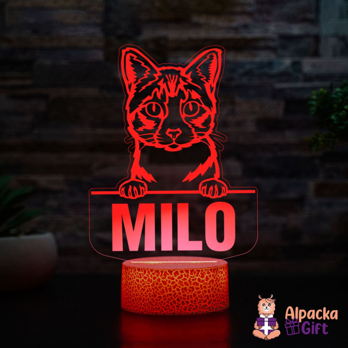 Lampă 3D - Ojos Azules [5]