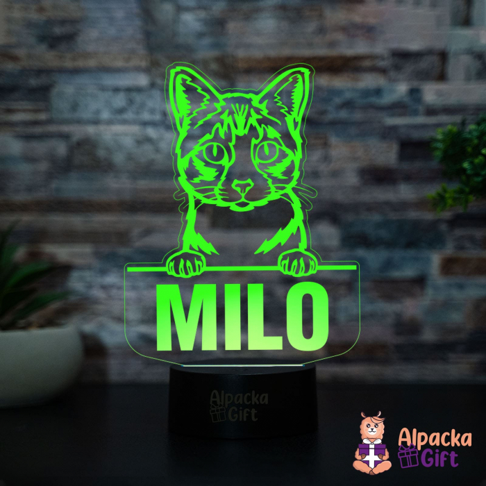 Lampă 3D - Ojos Azules [3]