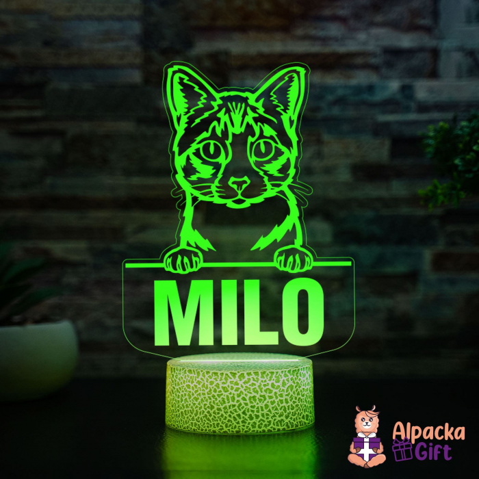 Lampă 3D - Ojos Azules [3]