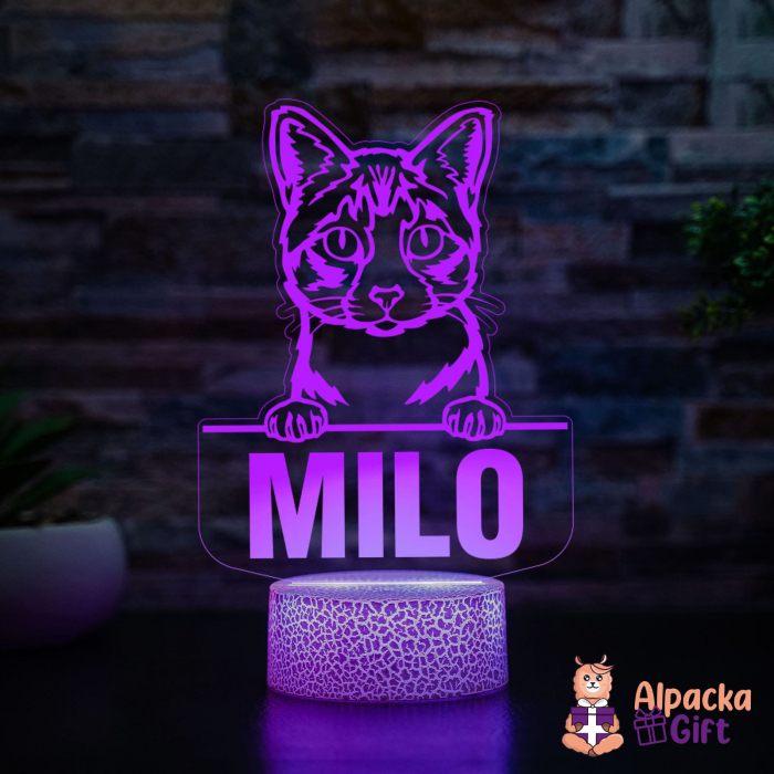 Lampă 3D - Ojos Azules [2]