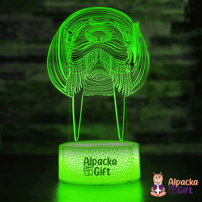 Lampă 3D Morsă [2]
