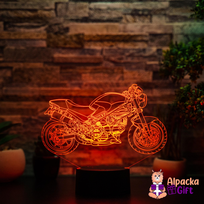 Lampă 3D - Motocicletă 5 [2]