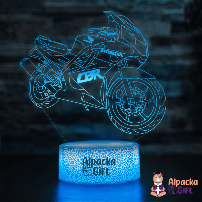 Lampă 3D - Motocicletă Honda [3]
