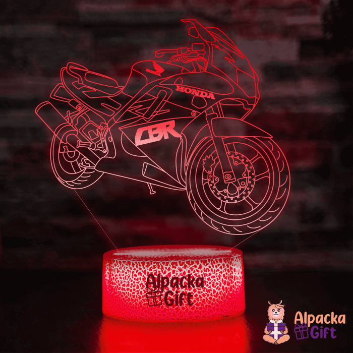 Lampă 3D - Motocicletă Honda [5]