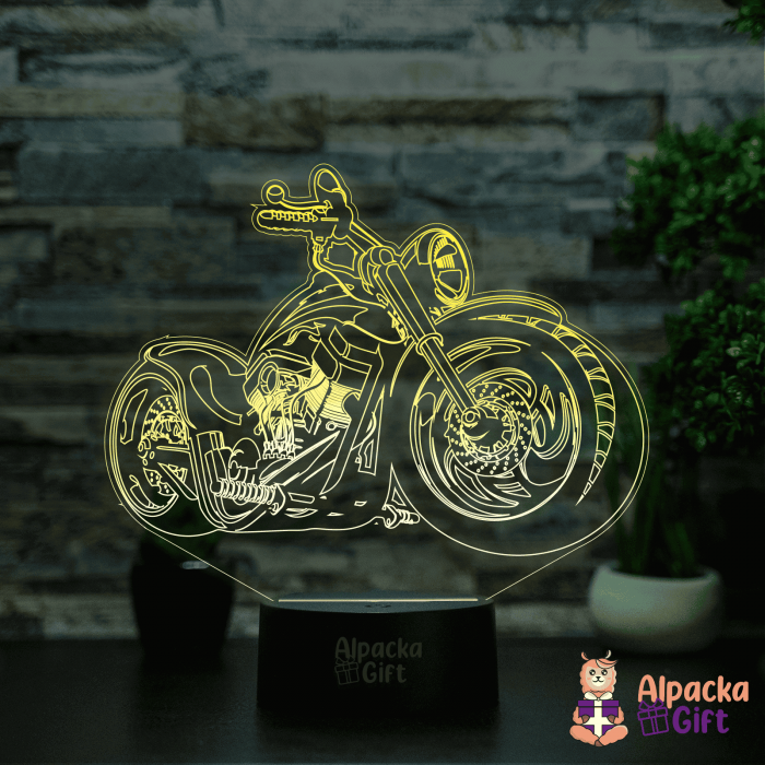 Lampă 3D - Motocicletă 6 [5]