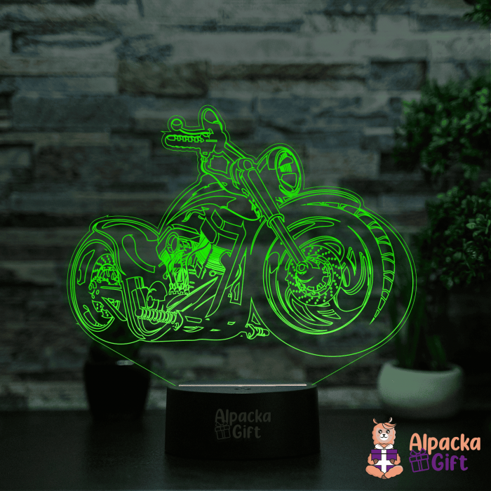 Lampă 3D - Motocicletă 6 [2]
