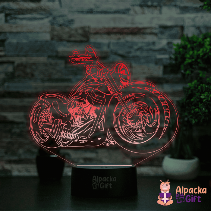 Lampă 3D - Motocicletă 6 [3]