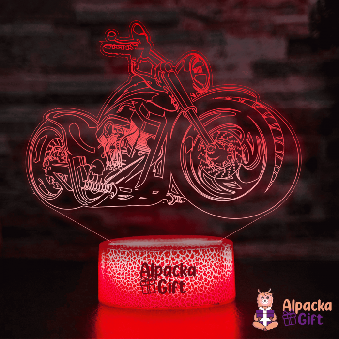 Lampă 3D - Motocicletă 6 [3]