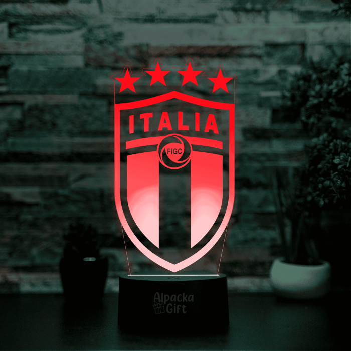 Lampa 3D - Naționala de fotbal a Italiei [4]
